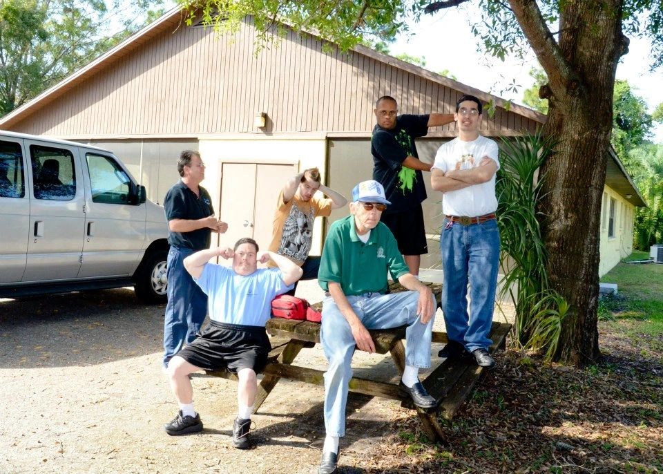 McClain INC residents at an event